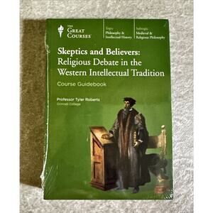 NEW Great Courses Skeptics & Believers: Religious Debate Western Civ DVD & Guide